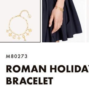 Louis Vuitton Roman Holiday Bracelet in Gold